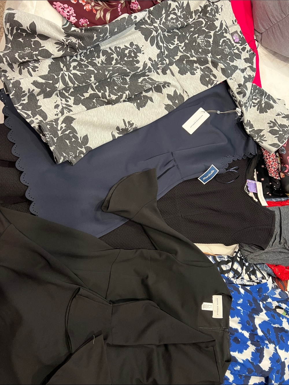 Five dress bundle. See below for descriptions. Some are NWT. $50 for everything